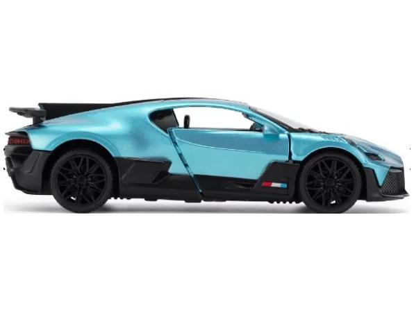 Bugatti Divo Blue 1:43 Scale CMJ - Jian Feng Juan Toys Diecast Model