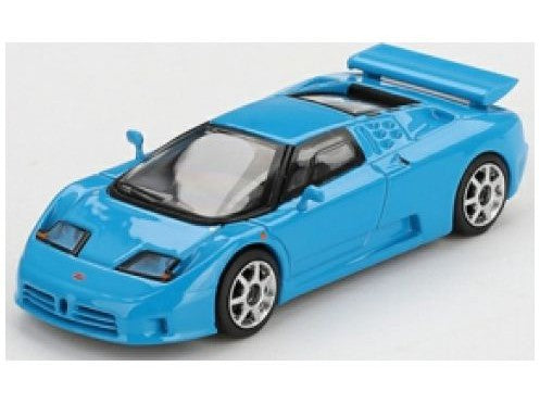 Bugatti EB110 Super Sport Blu Bugatti - 1:64 Scale Model Car