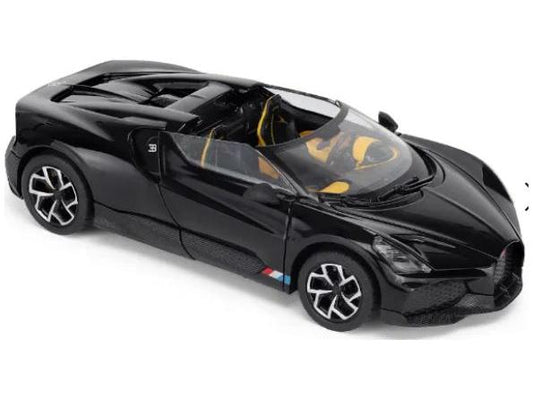 Bugatti Mistral Black 1:43 Scale CMJ - Jian Feng Juan Toys Diecast Model