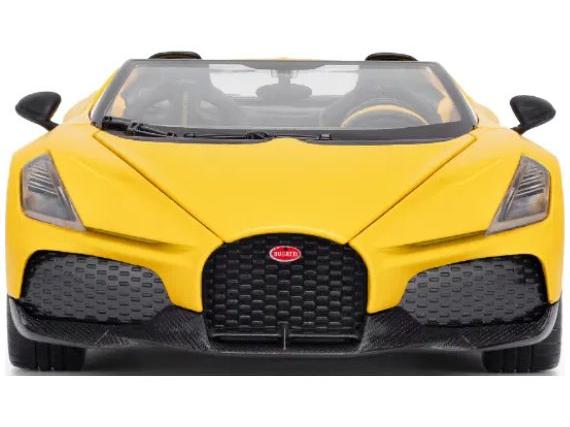 Bugatti Mistral Yellow 1:43 Scale CMJ - Jian Feng Juan Toys Diecast Model