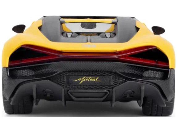 Bugatti Mistral Yellow 1:43 Scale CMJ - Jian Feng Juan Toys Diecast Model