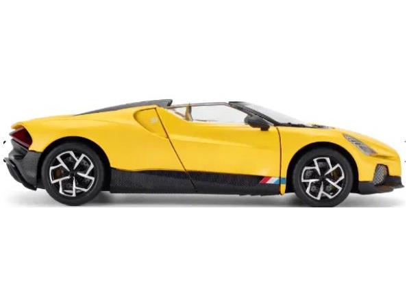 Bugatti Mistral Yellow 1:43 Scale CMJ - Jian Feng Juan Toys Diecast Model
