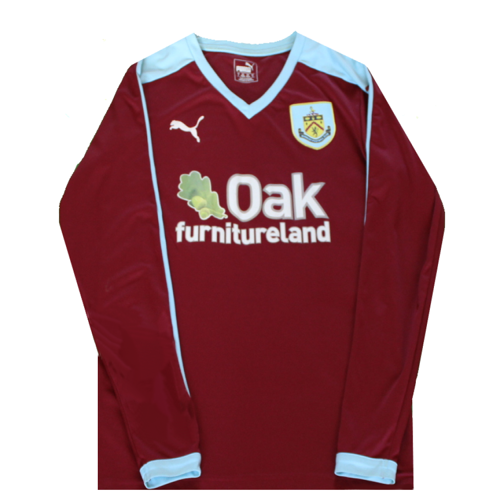 Burnley 2015-2016 Home Shirt L/S (Excellent) S