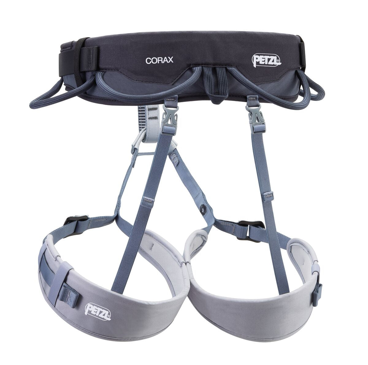 Petzl Corax New Style Climbing Harness - Dark Grey