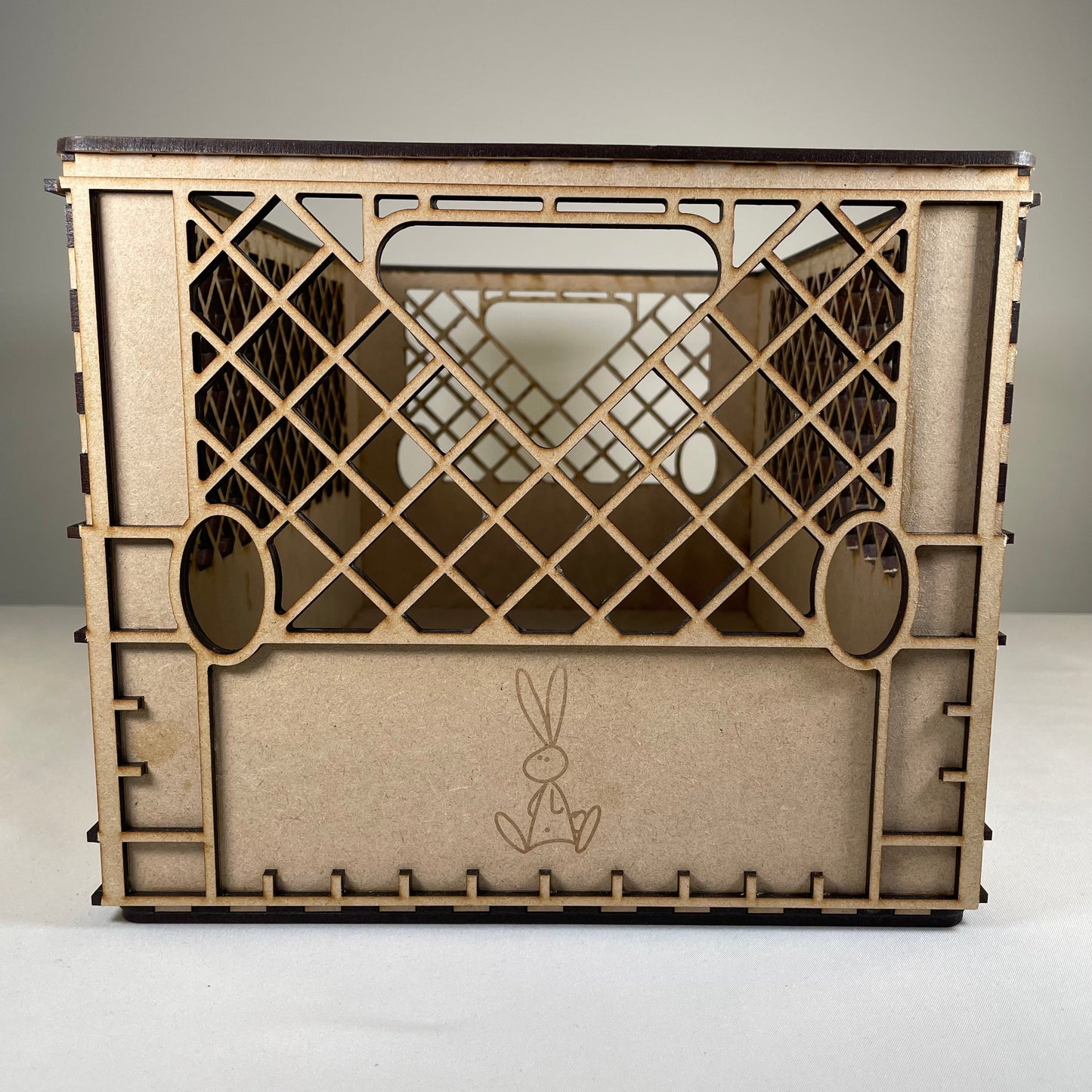 Milk Crate - Flatpack Model Kit