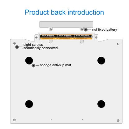 A4-19 6.5W Three Level of Brightness Dimmable A4 LED Drawing Sketchpad Light Pad with USB Cable