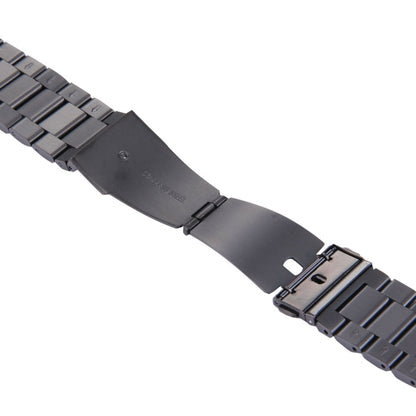 For Fitbit Blaze Smart Watch Butterfly Buckle 3 Beads Stainless Steel Watchband