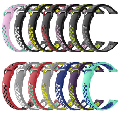 Double Color Watch Band for Galaxy S3 Ticwatch Pro