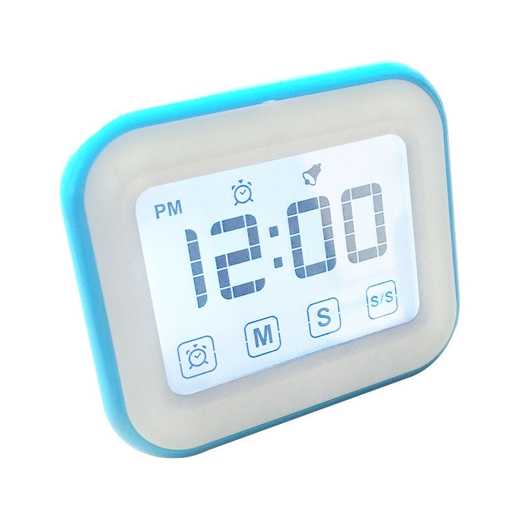 Kitchen Timer Digital Alarm Clock Large LCD Touch Screen Come with Night Light for Cooking Baking