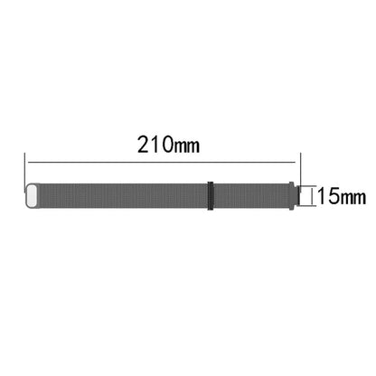 Milanese Watch Band for Garmin Forerunner 235 22cm, 22cm