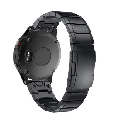 Quick Dismantling Steel Watch Band for Garmin Fenix 5 22mm, For Garmin Fenix 5