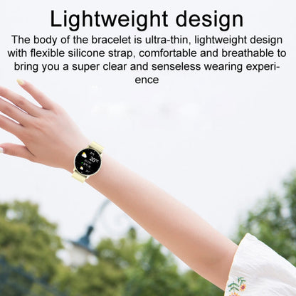 ZL02D 1.28 inch IP67 Waterproof Steel Band Smart Watch Support Heart Rate Monitoring, Steel Band (Gold), Steel Band (Blue), Steel Band (Black), Steel Band (Pink)