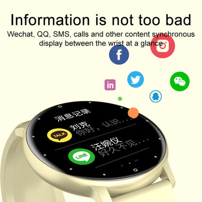 ZL02D 1.28 inch IP67 Waterproof Steel Band Smart Watch Support Heart Rate Monitoring, Steel Band (Gold), Steel Band (Blue), Steel Band (Black), Steel Band (Pink)