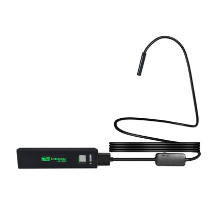 YPC110 8mm 2.0MP HD Camera WiFi Endoscope Snake Tube Inspection Camera with 8 LED, Waterproof IP68, Lens Diameter: 8mm, Length: 2m, Hard Line, 2m Hard Line