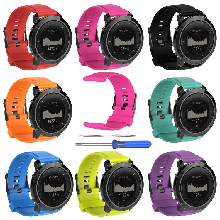 Silicone  Watch Band for SUUNTO Traverse