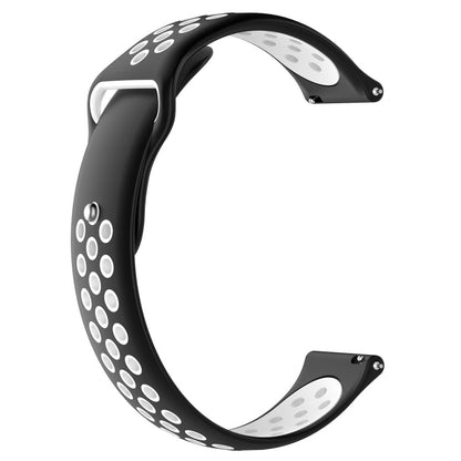 Double Colour Silicone Sport Watch Band for Huawei Watch Series 1 18mm