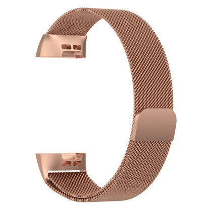 Stainless Steel Magnet Watch Band for FITBIT Charge 3, Size:Large, 217x18mm