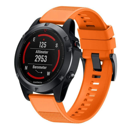 Quick Removable Silicone Watch Band for Fenix 5 22mm