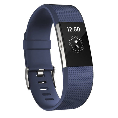 Square Pattern Adjustable Sport Watch Band for FITBIT Charge 2, Size: L, 12.5x8.5cm, L, Blue, L, White, L, Aqua Blue, L, Black, L, Light Pink, L, Light Purple, L, Mint Green, L, Coral Red, L, Navy Blue, L, Dark Purple, L, Purple, L, Cyan, L, Pink, L, R...