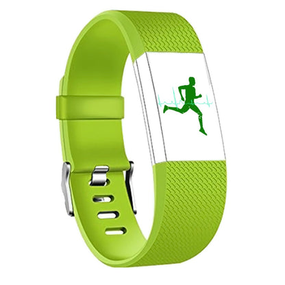Square Pattern Adjustable Sport Watch Band for FITBIT Charge 2, Size: L, 12.5x8.5cm, L, Blue, L, White, L, Aqua Blue, L, Black, L, Light Pink, L, Light Purple, L, Mint Green, L, Coral Red, L, Navy Blue, L, Dark Purple, L, Purple, L, Cyan, L, Pink, L, R...