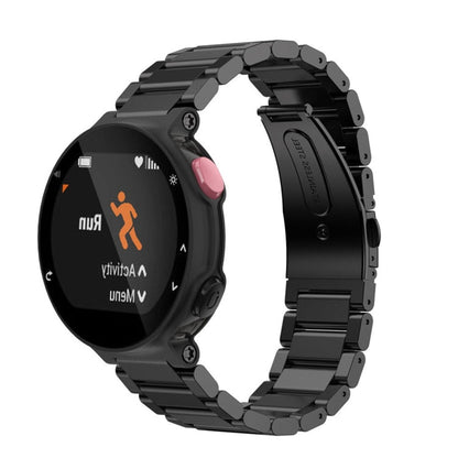 Universal Smart Watch Three Steel Strips Watch Band for Garmin Forerunner 220 / 230 / 235 / 630 / 620 / 735