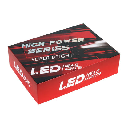 K11 1 Pair H4 12V / 75W / 6000K / 9000LM Car LED Headlight, H4