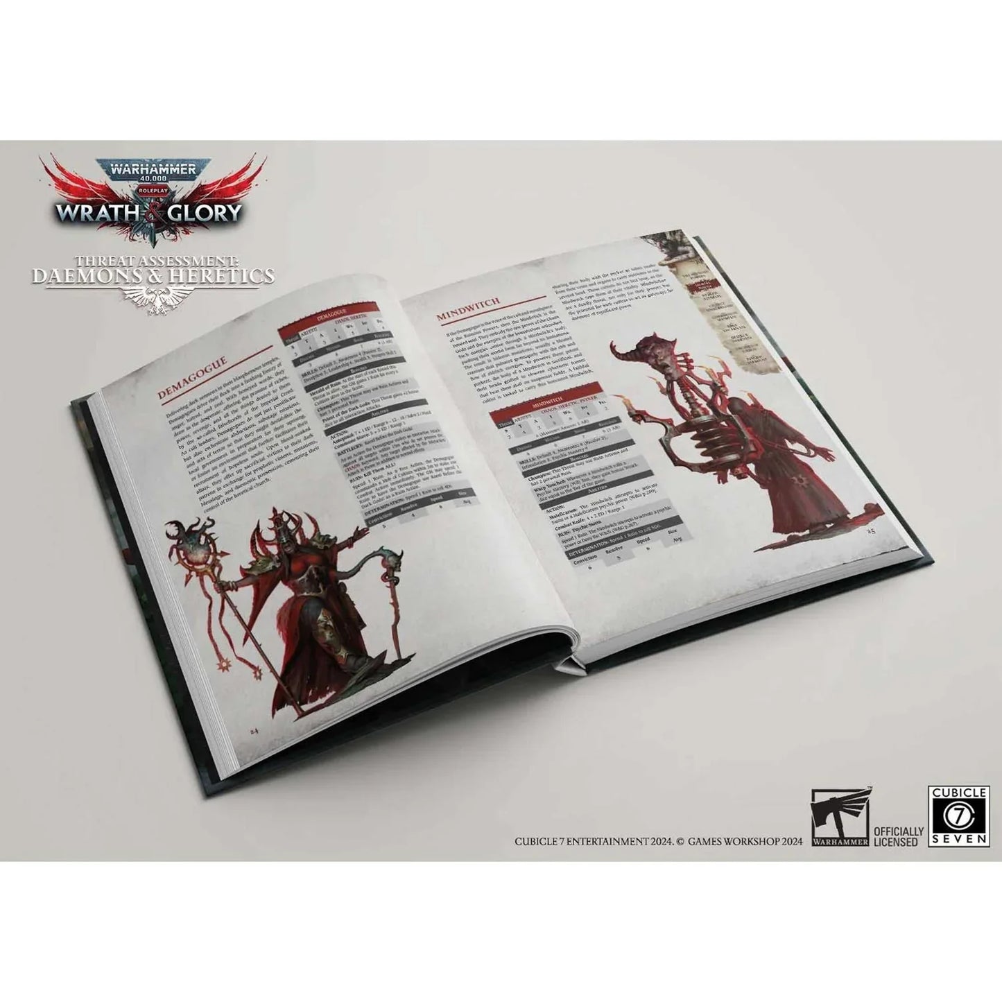 Wrath & Glory: Threat Assessment: Daemons & Heretics
