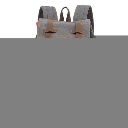 AUGUR 1039 Men Retro Canvas Backpack Shoulders Laptop Bag, 1039