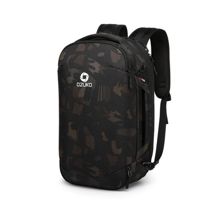 Ozuko 9216 Large Capacity Male Waterproof Business Outdoor Travel Shoulder Backpack Size: Large, 20 Inch