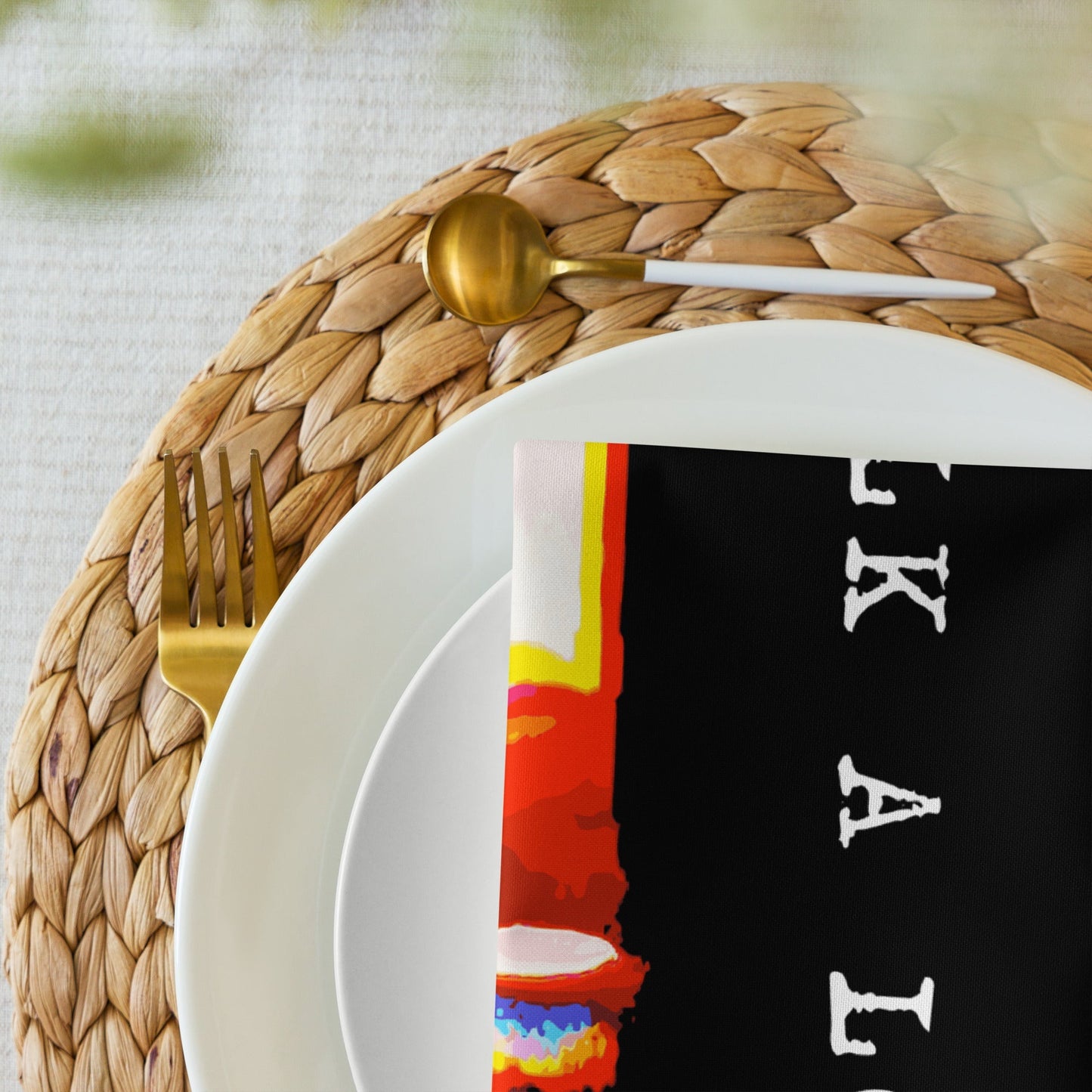 Miss Talk A Lot - Cloth Napkin Set