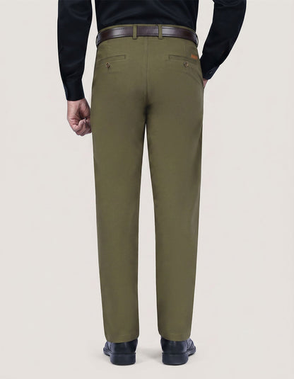 Twill Chino Trouser – Olive