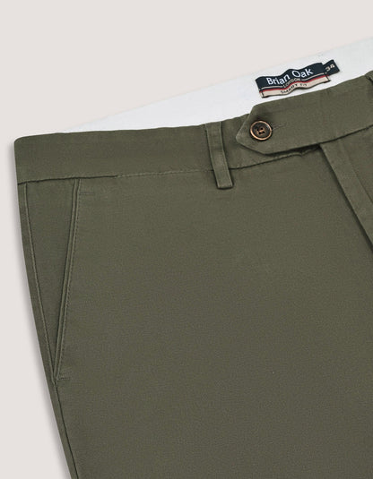 Smart Fit Olive Chino Trouser