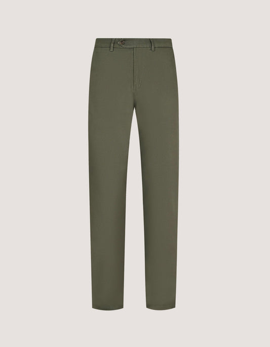 Smart Fit Olive Chino Trouser