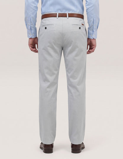 Silver Easy Care Chino Trouser