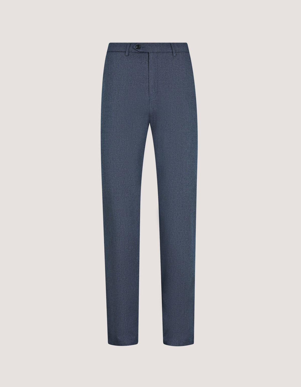 Premium Textured Cotton Chinos – Blue