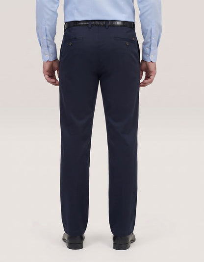 Navy Moleskin Chino Trouser