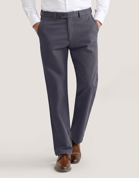 Smart Fit Dark Grey Chinos