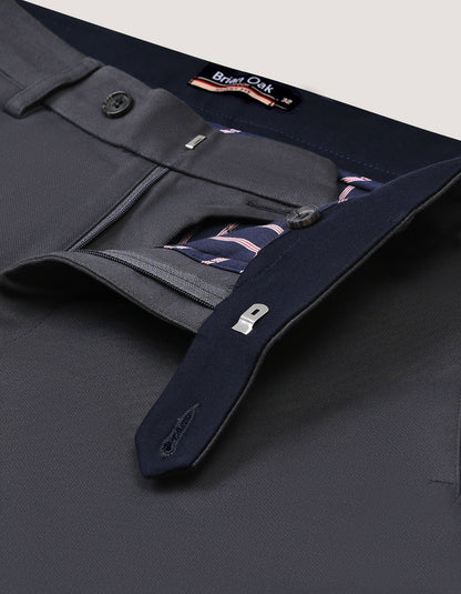 Smart Fit Dark Grey Chinos