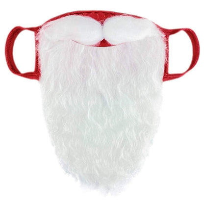 Santa Claus Beard Dustproof Cotton Mask Christmas Funny Dress Up Ornaments, Cotton Mask