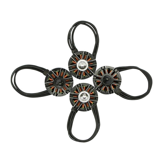 Flycolor Raptor Series Power Set, Includes 4 PCS 20A Speed Controllers + 4 PCS 2300KV Motors + 4 PCS 5045 Propellers, 2300KV