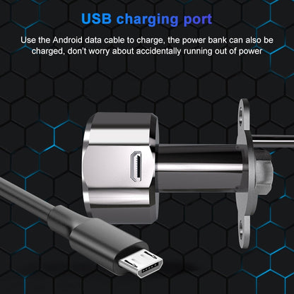 T21FB Micro USB Charging Zinc Alloy Smart Fingerprint + Bluetooth Single Open Drawer Lock File Cabinet Lock, Single Open Fingerprint + Bluetooth