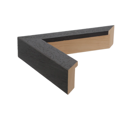 Classic I Black grain Picture Frame, 8.8x26.3"