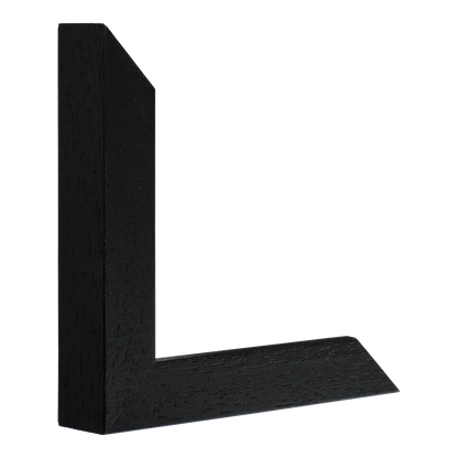 Classic I Black grain Picture Frame, 8.8x26.3"
