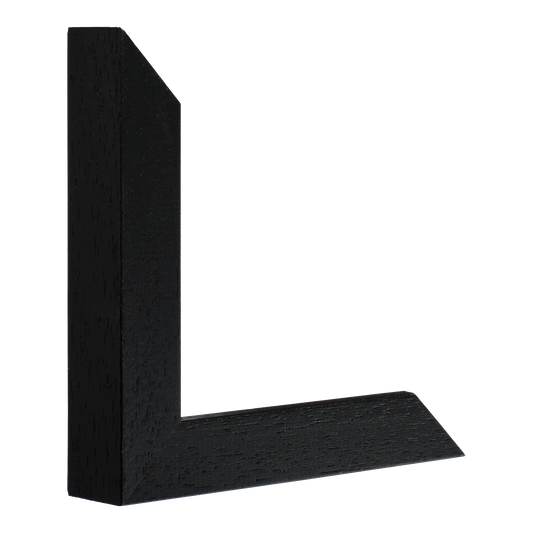 Classic I Black grain Picture Frame, 8.8x26.3"