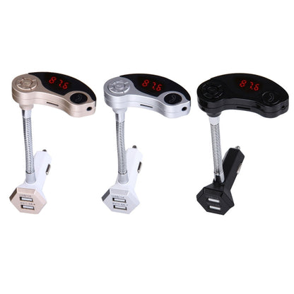 GT86 Dual USB Charger Car Bluetooth FM Transmitter Kit, Support LCD Display / TF Card Music Play / Hands-free, GT86 (Black), GT86 (Gold), GT86 (Silver)