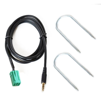 Car Audio AUX Adapter Cable + Tool for Renault, For Renault Adapter Cable