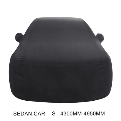 Anti-Dust Anti-UV Heat-insulating Elastic Force Cotton Car Cover for Sedan Car, Size: S, 4.3m~4.65m, Size: S, 4.3m~4.65m