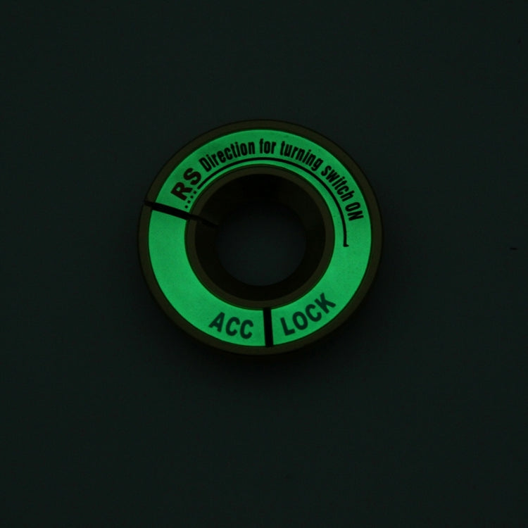Car Aluminum Igniter Night Luminous Decoration Ring For Audi And Volkswagen