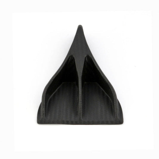 7 PCS Universal Car Eagle Claw Style Shark Fin Diffuser Vortex Generator Roof Spoiler, Carbon Fiber