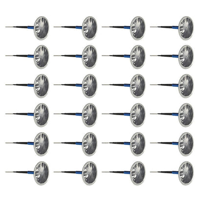 24 PCS 6mm Mushroom Nail-tyre Film Tyre Cold Patch Film Rubber Tire Repair Kit, 6mm